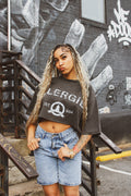 First Reaction Cropped Tee